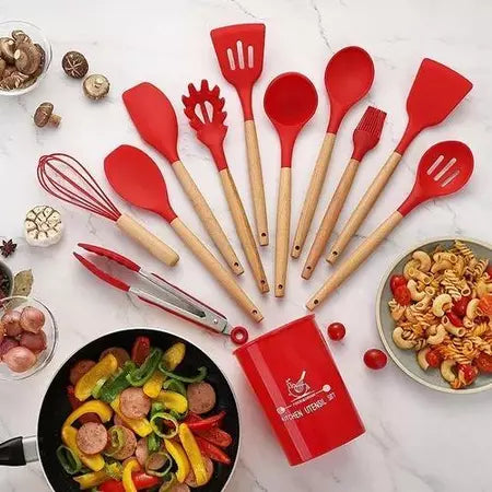 Jogo Cozinha Premium Silicone -GuinexStore