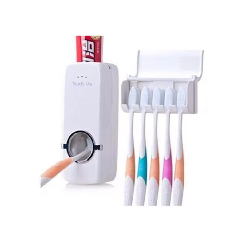 Dispenser e base para escovas e creme dental - GuinexStore 🦷