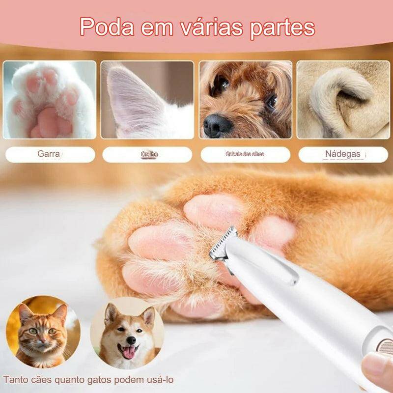 Aparador de Pelos para Animais de Estimação [MICRO PRECISÃO] - GuinexStore