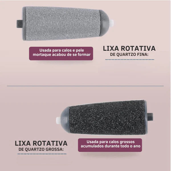 FootCleanPro® Lixa Elétrica Portátil dos Pés - GuinexStore - 🔥